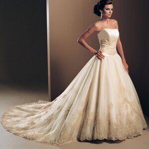 NWT Mon Cheri Wedding Dress Bridal Victoria